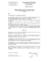 Arrêté Tour d’Eure et Loir 13 juin 2025