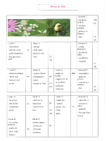 les menus de mai