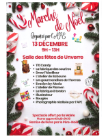 Affiche marché de noël